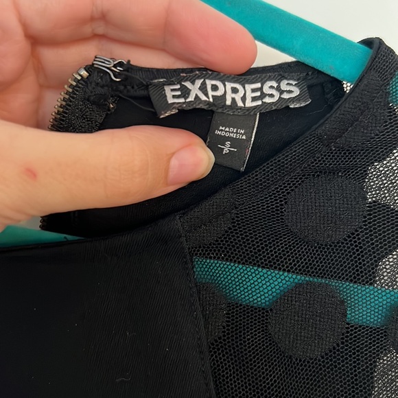 Black express skater dress - Picture 3 of 4